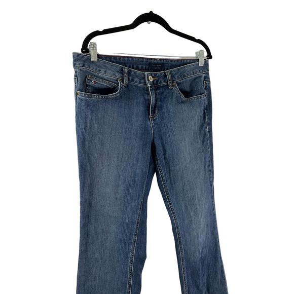 Tommy Hilfiger Blue Jeans Womens Size 14 Pants Pockets Zipper - Picture 3 of 8